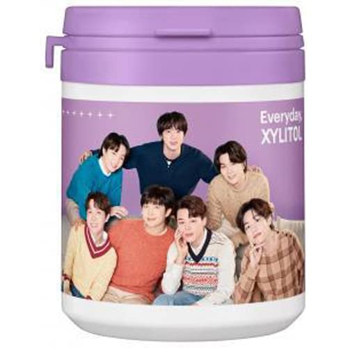 Amazon.co.jp: Lotte Xylitol Gum x BTS 7 Bottle, 4.6 oz (133 g) x 6